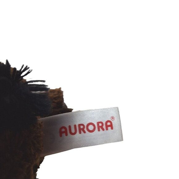 Aurora Brown Clydesdale Horse Plush Stuffed Animal 7" - Picture 7 of 8